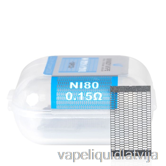 Vandy Vape M Mesh Loksnes Spoles (10 Loksnes) M V2 Rda Spole - 0,15ohm Ni80 (10gab) Vape šķidrums